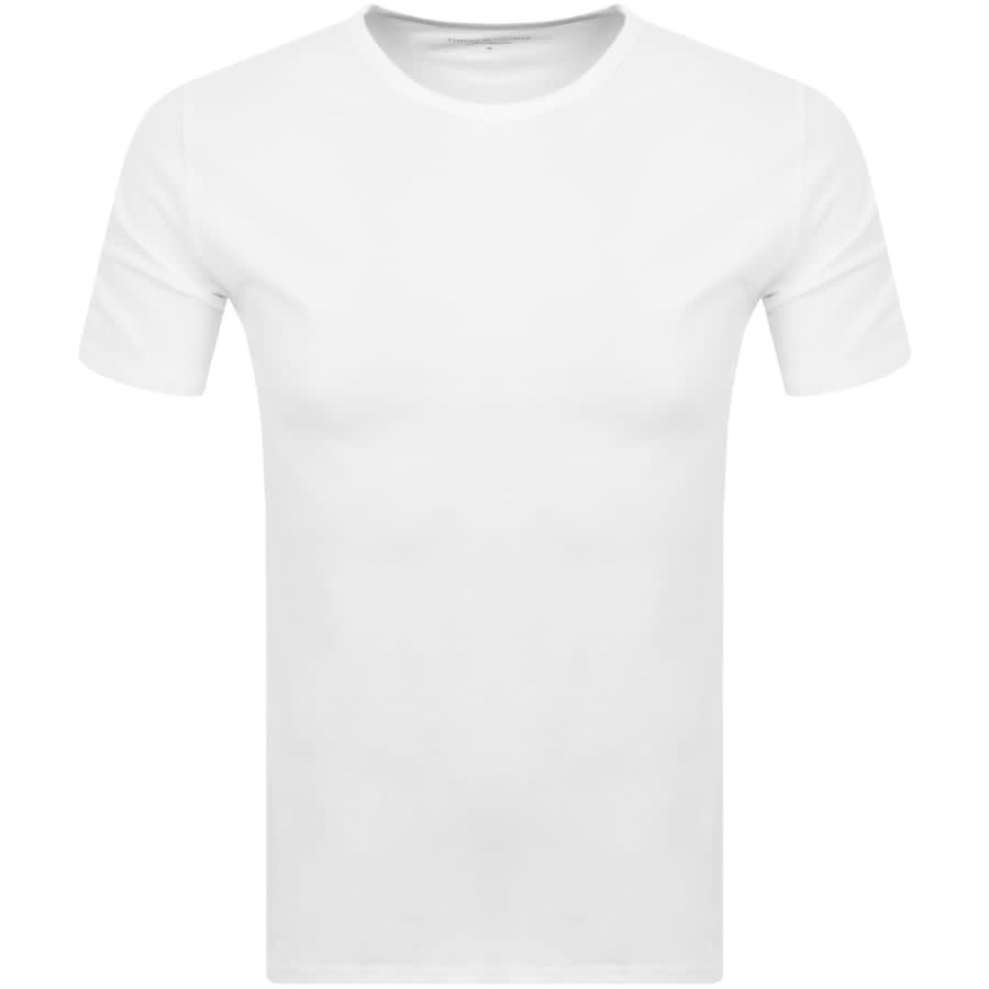 Tommy hilfiger plain white t shirt 2025